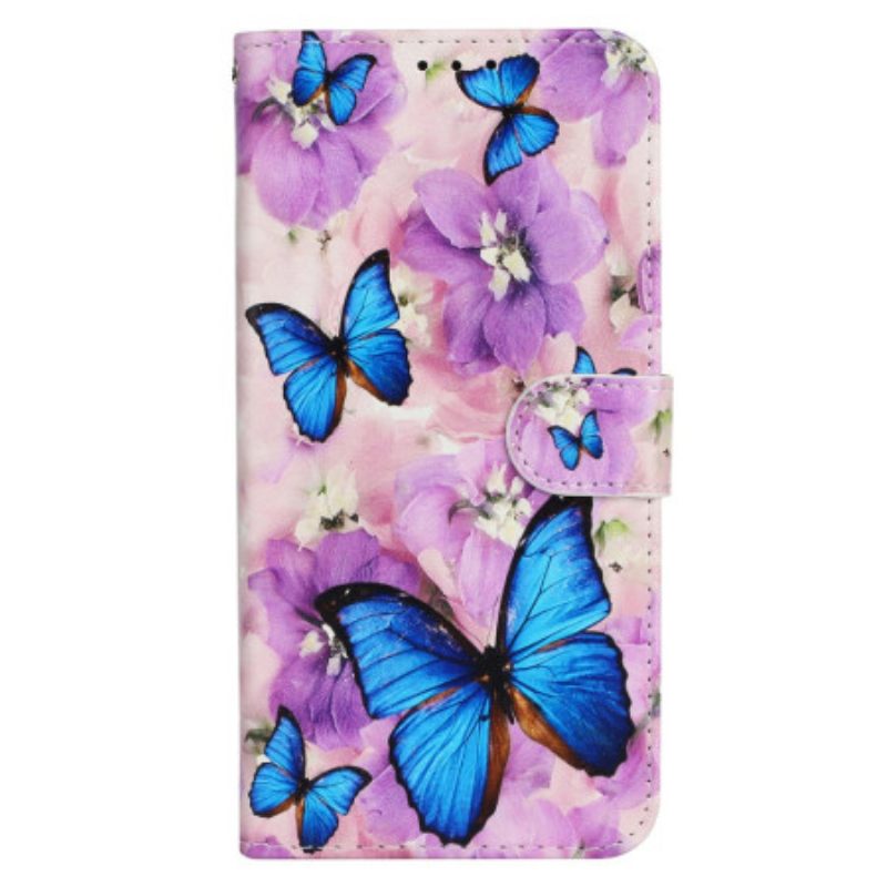 Δερματινη Θηκη Xiaomi 14t Premium Floral Pattern