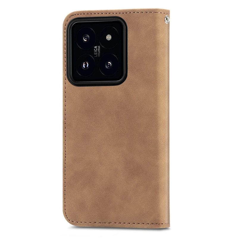 Δερματινη Θηκη Xiaomi 14t Suede Style