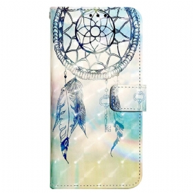 δερματινη θηκη Xiaomi Redmi 10A με κορδονι Strap Dream Catcher