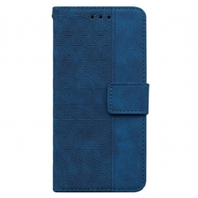 δερματινη θηκη Xiaomi Redmi 10A με κορδονι Strappy Pattern