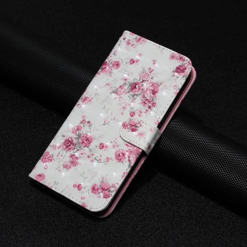 Κάλυμμα Xiaomi Redmi 10A με κορδονι Strap Liberty Flowers