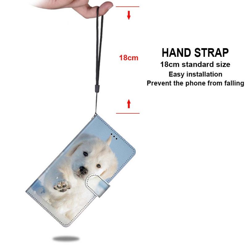 Κάλυμμα Xiaomi Redmi 10A με κορδονι Strappy Snow Puppy