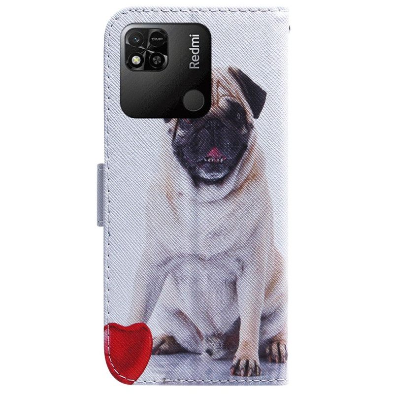 Θήκη Flip Xiaomi Redmi 10A Pug Dog