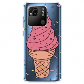 θηκη κινητου Xiaomi Redmi 10A Διαφανές Παγωτό