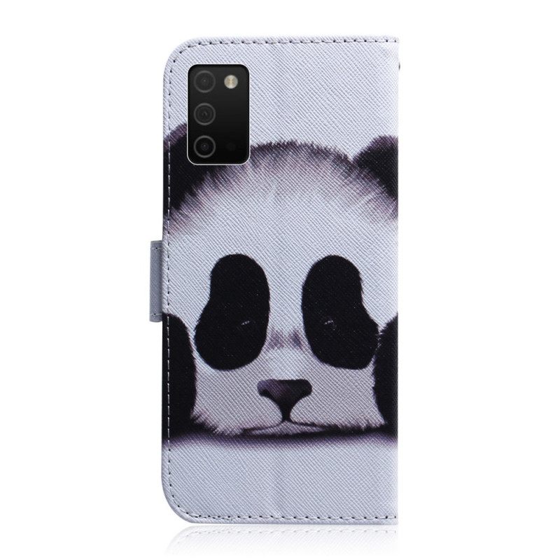 Κάλυμμα Samsung Galaxy A03s Πρόσωπο Panda