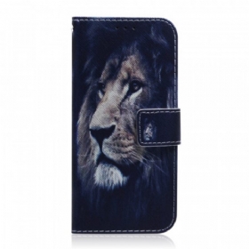 Θήκη Flip Samsung Galaxy A03s Που Ονειρεύεται-λιοντάρι