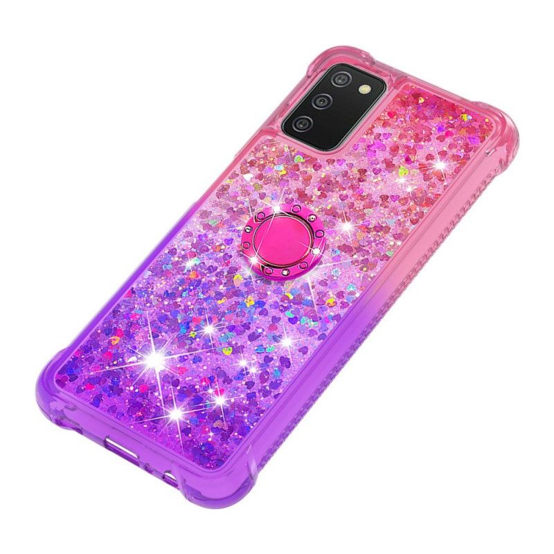 Θήκη Samsung Galaxy A03s Glitter Ring-bracket