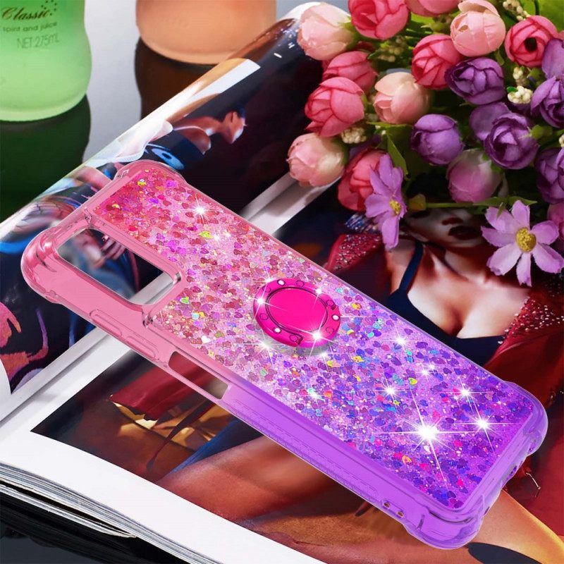 Θήκη Samsung Galaxy A03s Glitter Ring-bracket