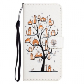 Κάλυμμα OnePlus 10T 5G με κορδονι Γάτες Στο Δέντρο Στρινγκ