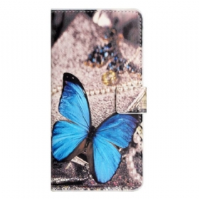 Κάλυμμα OnePlus 10T 5G Μπλε Πεταλούδα