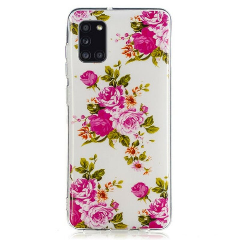 θηκη κινητου Samsung Galaxy A31 Fluorescent Liberty Flowers