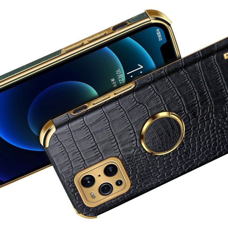 θηκη κινητου Oppo Find X3 Pro X-case Crocodile Skin Effect