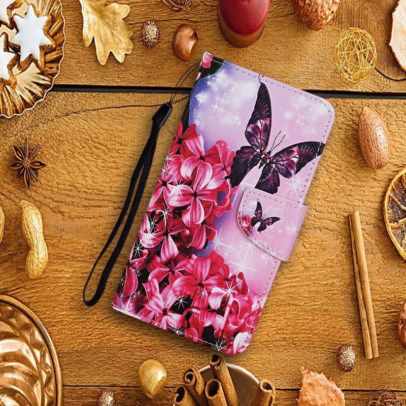 Κάλυμμα Huawei P Smart 2021 Φθορίζουσα Floral Elk