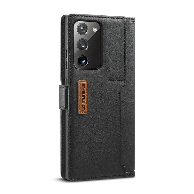 δερματινη θηκη Samsung Galaxy Note 20 Lc.imeeke Retro Leather Effect