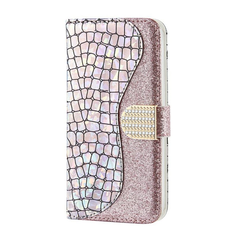 Κάλυμμα Samsung Galaxy Note 20 Crocodile Diamonds