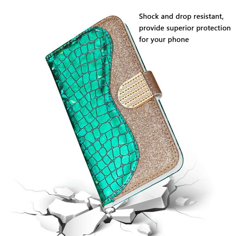 Κάλυμμα Samsung Galaxy Note 20 Crocodile Diamonds