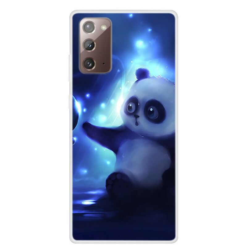 θηκη κινητου Samsung Galaxy Note 20 Το Panda Στο Διάστημα