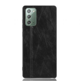 Θήκη Samsung Galaxy Note 20 Couture Δερμάτινο Εφέ