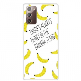 Θήκη Samsung Galaxy Note 20 Διάφανα Χρήματα Μπανάνας