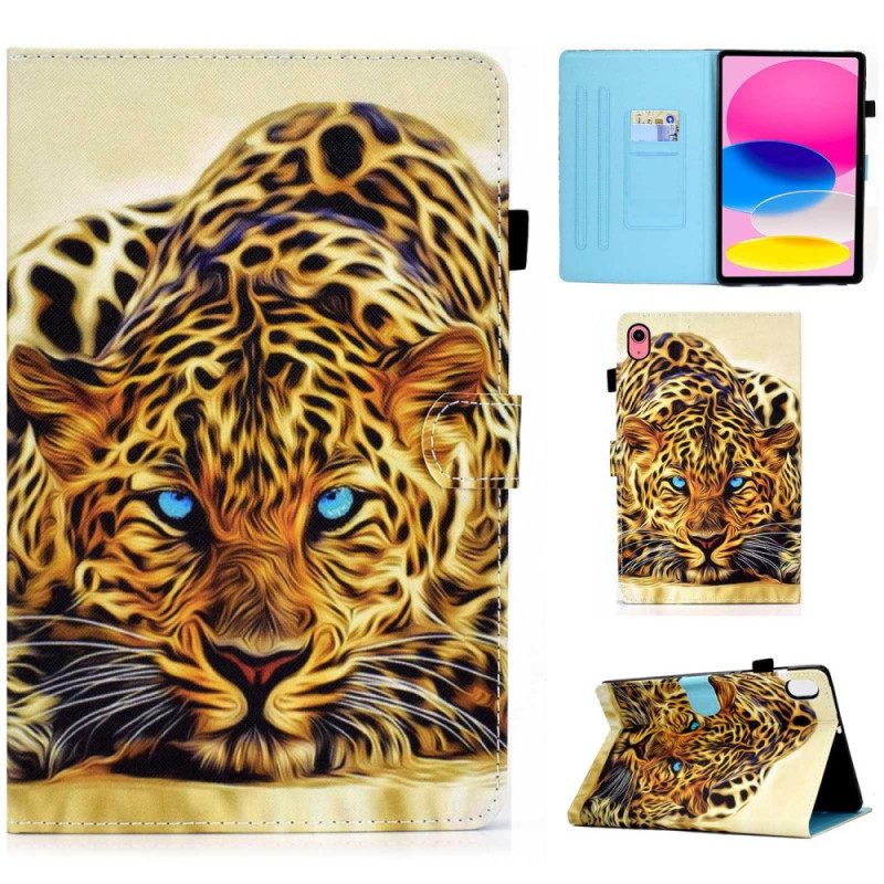 Θήκη Flip iPad 10.9" (2022) Leopard Graphic