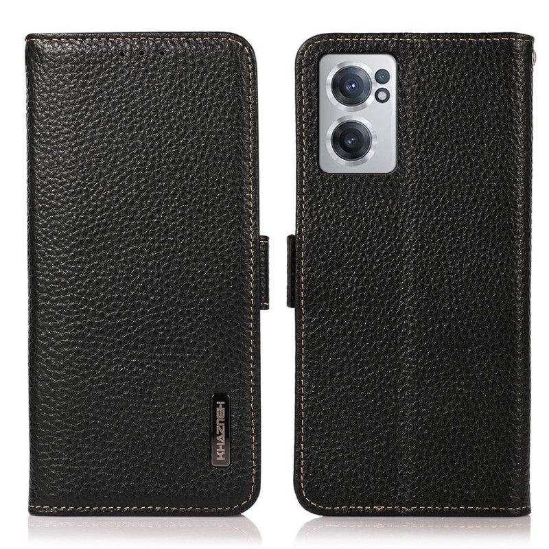 δερματινη θηκη OnePlus Nord CE 2 5G Litchi Leather Kazneh