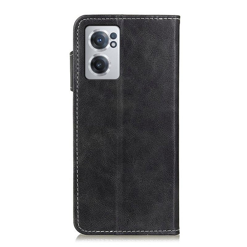 Κάλυμμα OnePlus Nord CE 2 5G Faux Leather Σε S