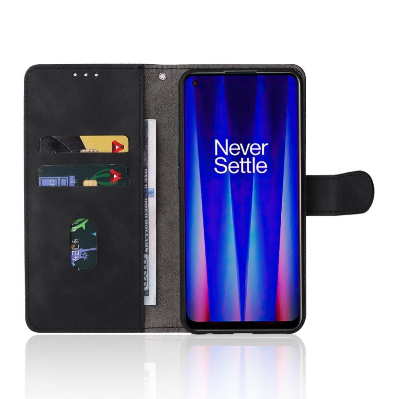 Κάλυμμα OnePlus Nord CE 2 5G με κορδονι Υφή Δέρματος Με Λουράκι