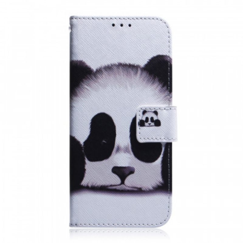 Θήκη Flip OnePlus Nord CE 2 5G Λυπημένο Panda