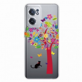 Θήκη OnePlus Nord CE 2 5G Δέντρο Γάτας