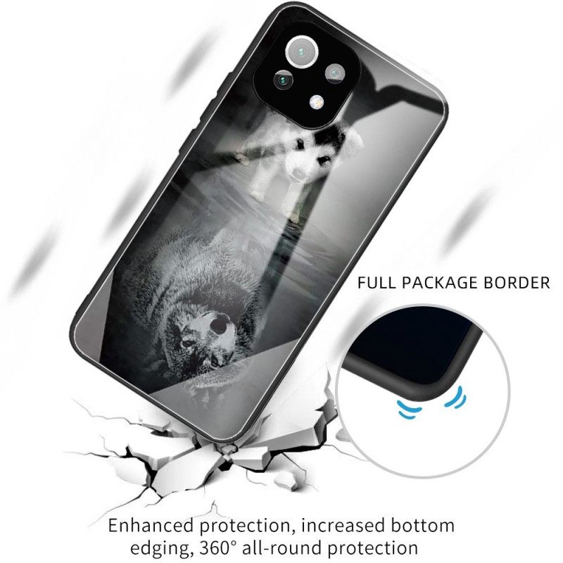 θηκη κινητου Xiaomi Mi 11 Lite 4G / 5G / 5G NE Puppy Dream Tempered Glass