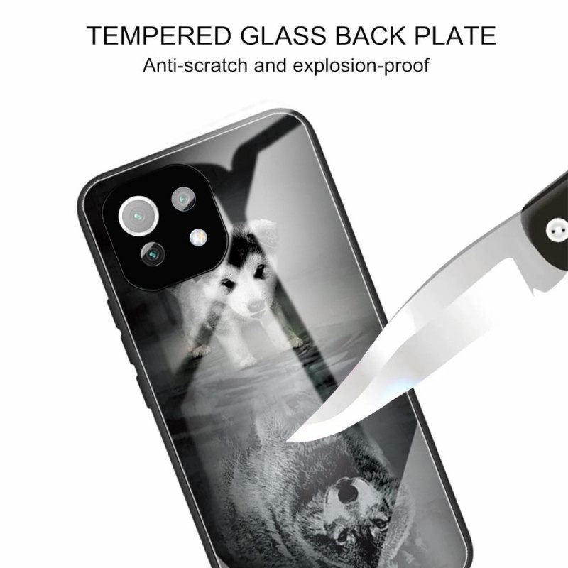 θηκη κινητου Xiaomi Mi 11 Lite 4G / 5G / 5G NE Puppy Dream Tempered Glass