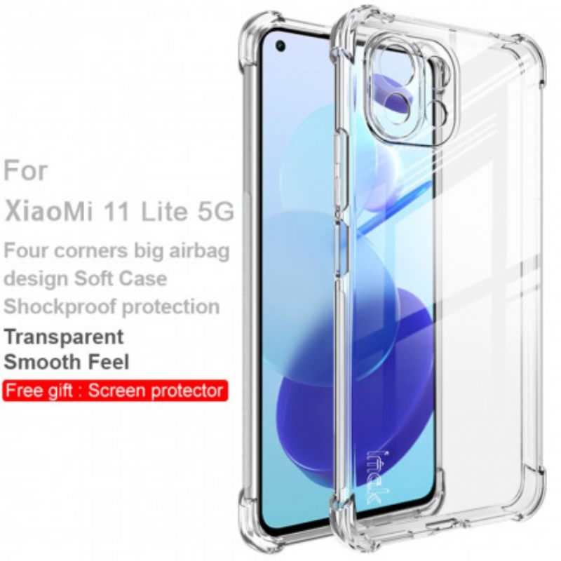 Θήκη Xiaomi Mi 11 Lite 4G / 5G / 5G NE Διάφανο Μεταξένιο Ιμακ