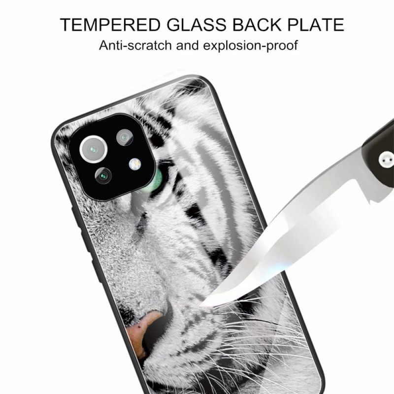 Θήκη Xiaomi Mi 11 Lite 4G / 5G / 5G NE Tiger Tempered Glass