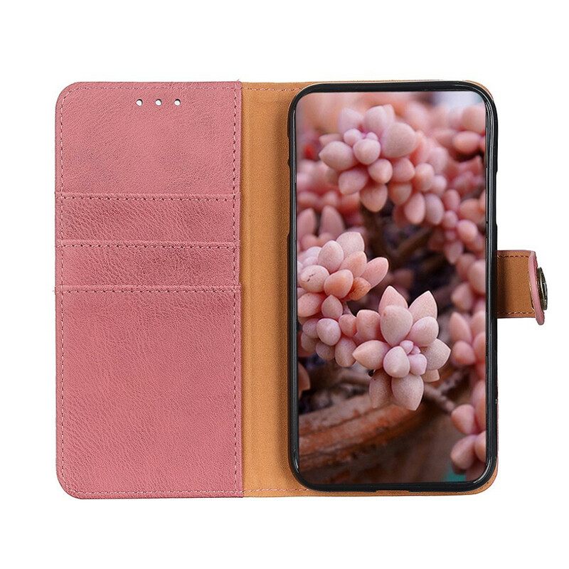 Κάλυμμα Poco M3 Pro 5G Khazneh Retro Split Faux Leather