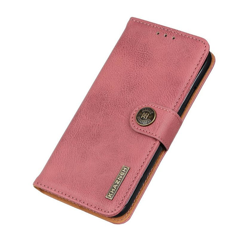 Κάλυμμα Poco M3 Pro 5G Khazneh Retro Split Faux Leather