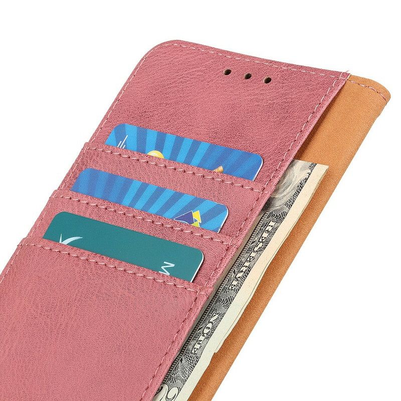 Κάλυμμα Poco M3 Pro 5G Khazneh Retro Split Faux Leather