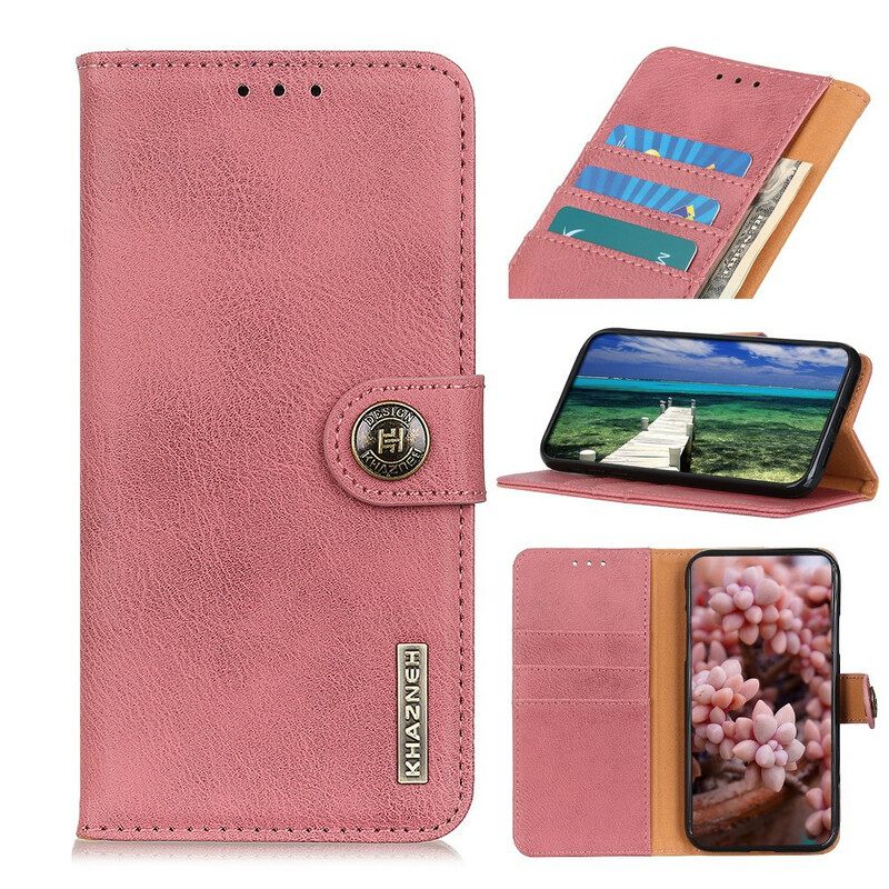 Κάλυμμα Poco M3 Pro 5G Khazneh Retro Split Faux Leather