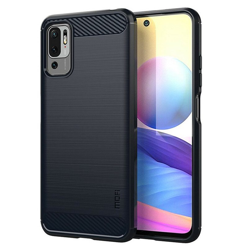 θηκη κινητου Poco M3 Pro 5G Mofi Brushed Carbon Fiber