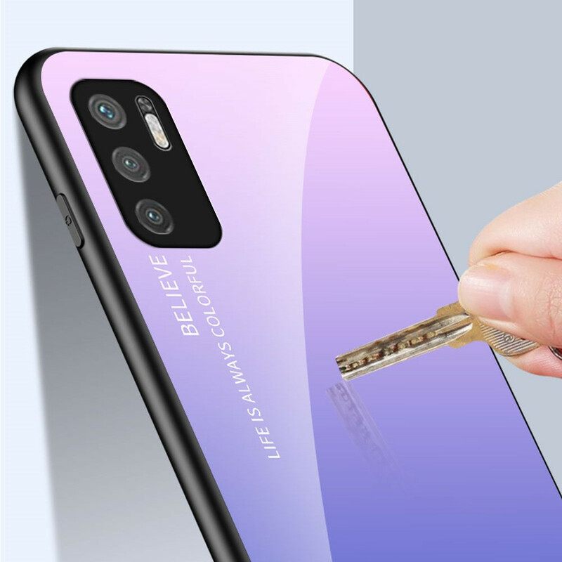 Θήκη Poco M3 Pro 5G Tempered Glass Γεια Σας