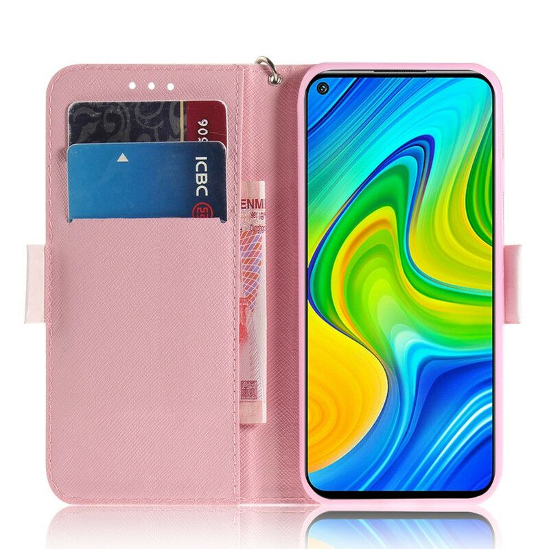 Κάλυμμα Xiaomi Redmi Note 9 με κορδονι Αντλία Strappy