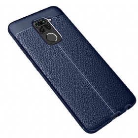 Θήκη Xiaomi Redmi Note 9 Leather Effect Litchi Διπλή Σειρά