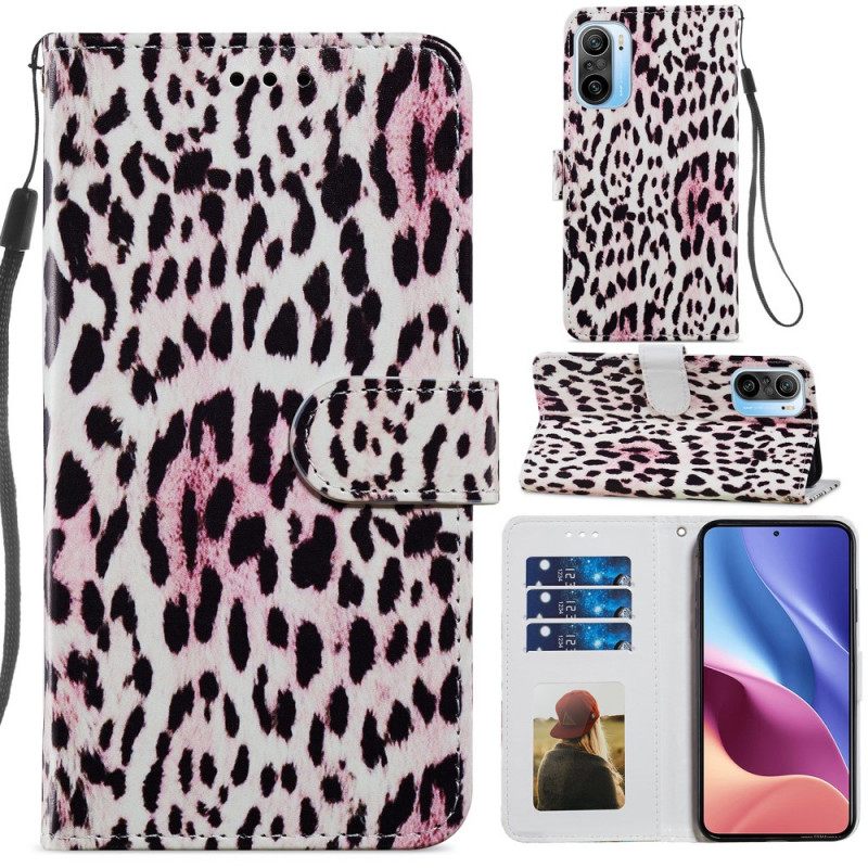 Κάλυμμα Poco F3 Leopard Print