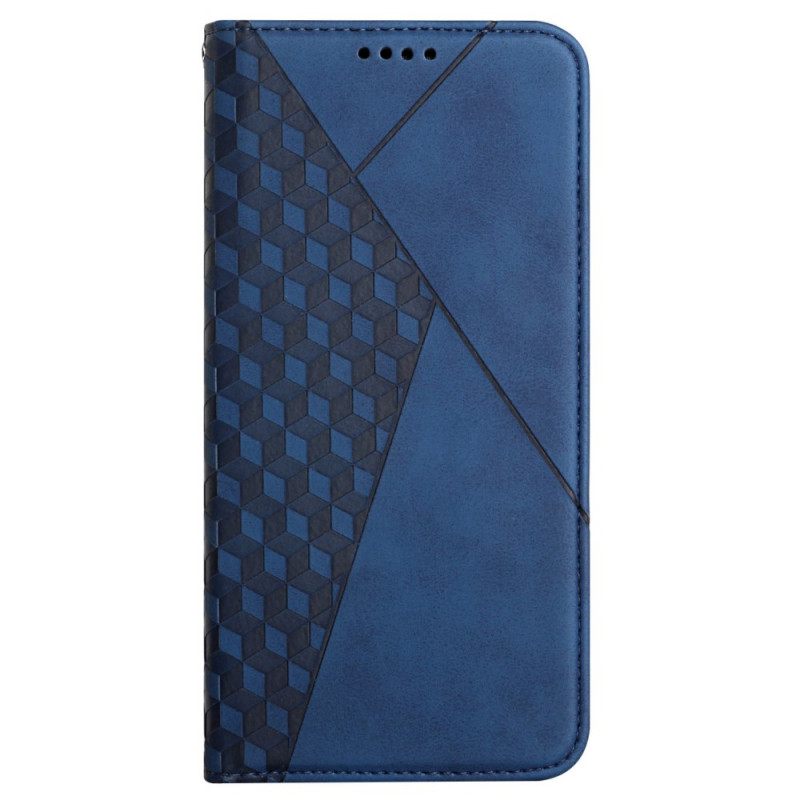 θηκη κινητου Poco F3 Θήκη Flip Εφέ Geo Leather