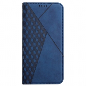 θηκη κινητου Poco F3 Θήκη Flip Εφέ Geo Leather