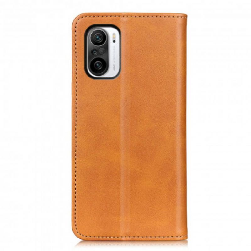 θηκη κινητου Poco F3 Θήκη Flip Elegance Split Leather