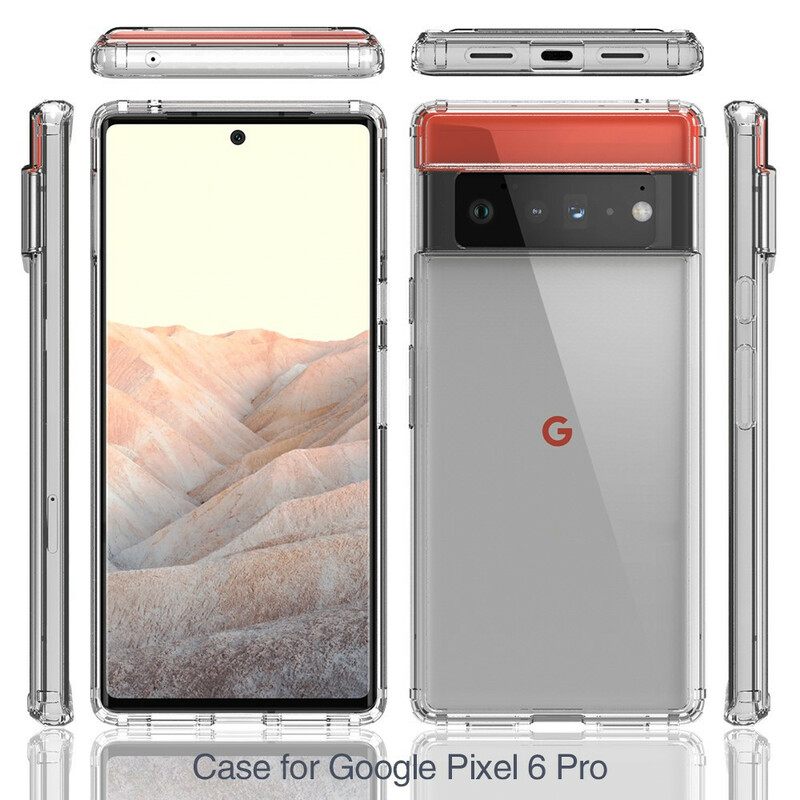 Θήκη Google Pixel 6 Pro Διαφανής Θήκη Κάρτας