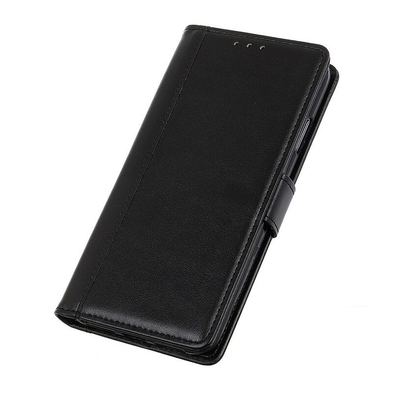 θηκη κινητου Google Pixel 6 Pro Θήκη Flip Κλασικό Split Leather Litchi