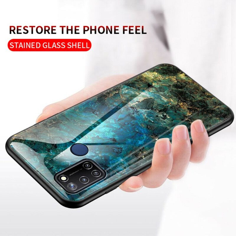 Θήκη Realme 7i Premium Χρώματα Tempered Glass