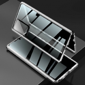 Θήκη Samsung Galaxy Note 20 Ultra Μεταλλικές Άκρες Και Σκληρυμένο Γυαλί