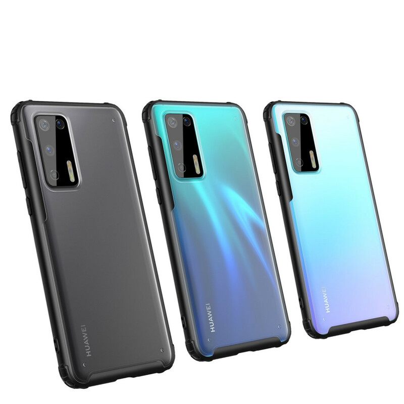 θηκη κινητου Huawei P40 Premium Χρώματα Tempered Glass